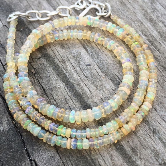 Jewelry - Ethiopian Opal Gemstone October Birthstone Jewelry